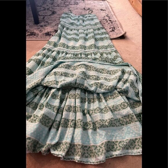 NWT devotion twins long zakar mint green chara dress O/S - Picture 7 of 10